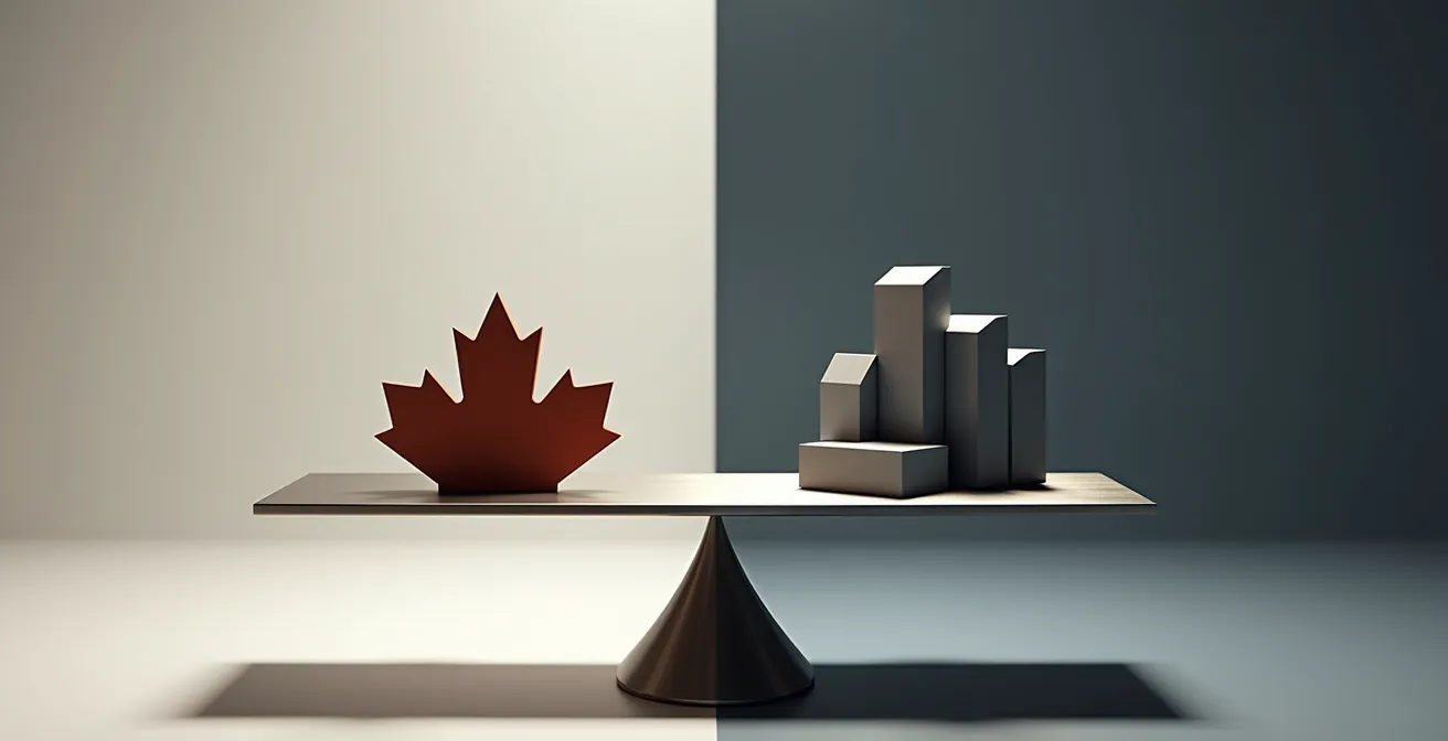 Analyse comparative visuelle des coûts d'investissement pour petits portefeuilles québécois