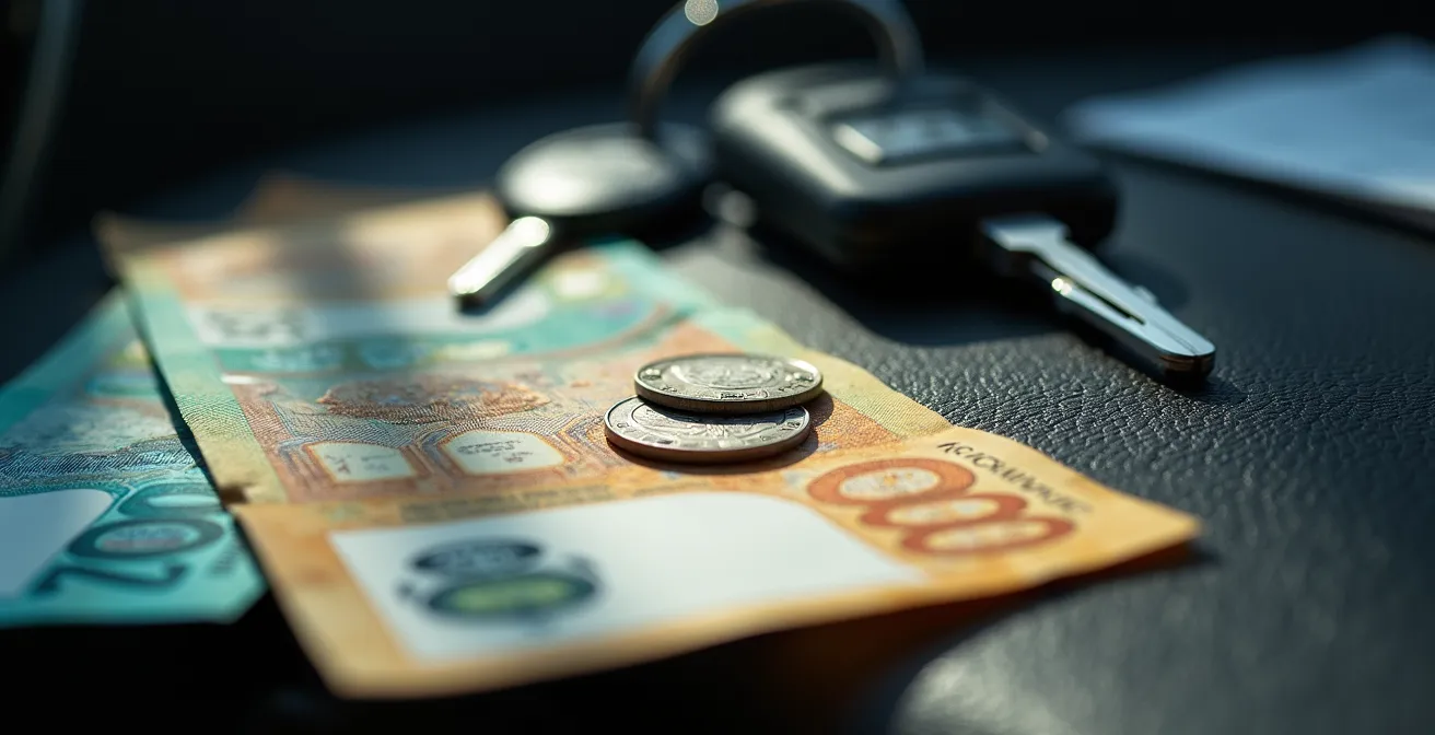 Visualisation des coûts cachés d'une deuxième voiture en région