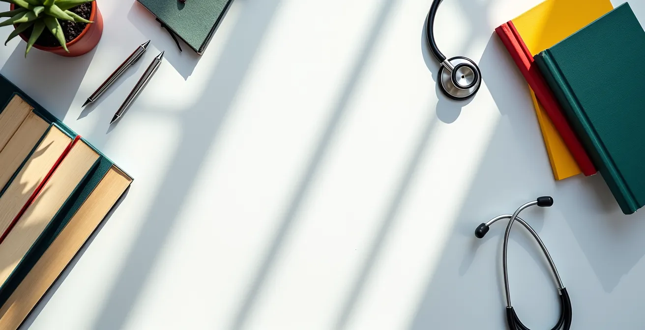 Groupe d'étudiants en formation dans un environnement de santé ou d'éducation