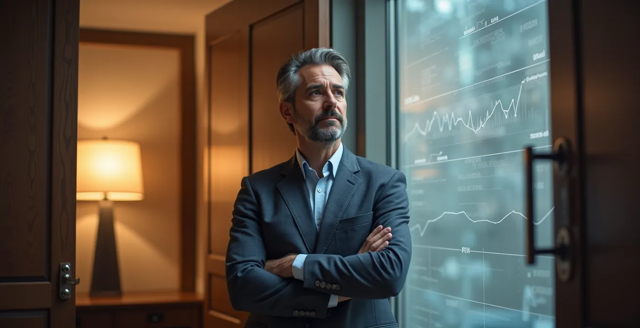 Comparaison visuelle entre investissement immobilier et boursier au Québec